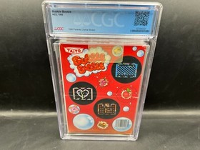 1st Print Parents Choice Bubble Bobble Nintendo NES CGC 8.0 A++ FACTORY SEALED