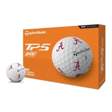 NEW TaylorMade 2024 TP5 Pix Alabama Golf Balls - Dozen