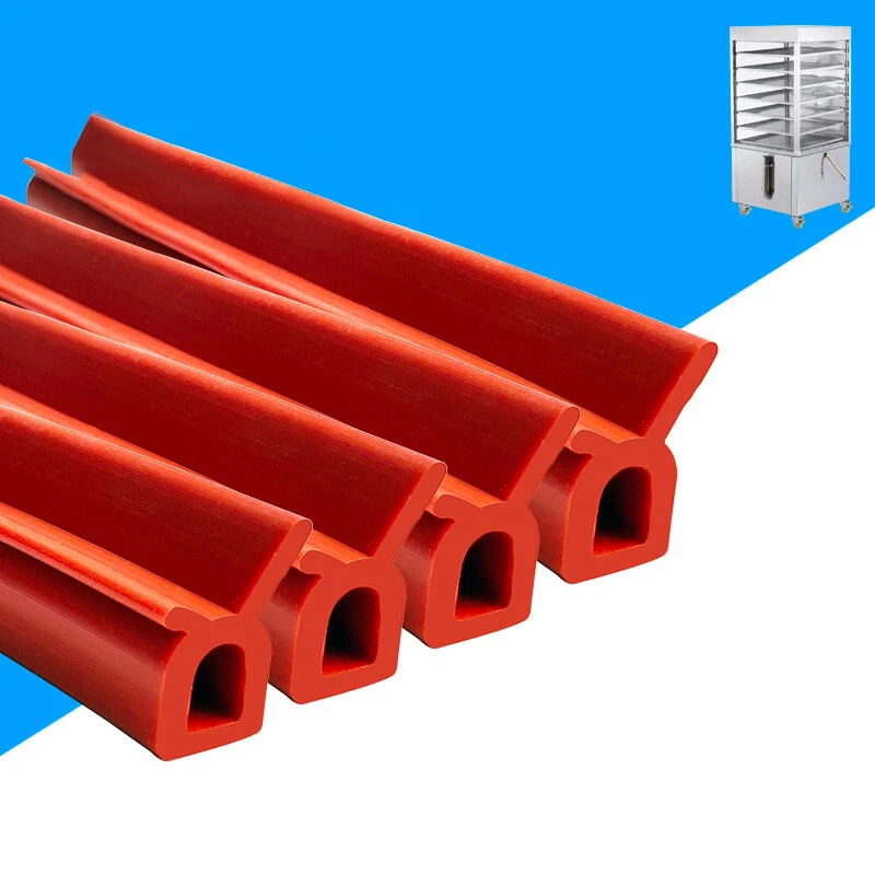 Oven Door Silicone Rubber Seal Strip High Temper Resistant For Steam Cabinet - Image 4 of 4