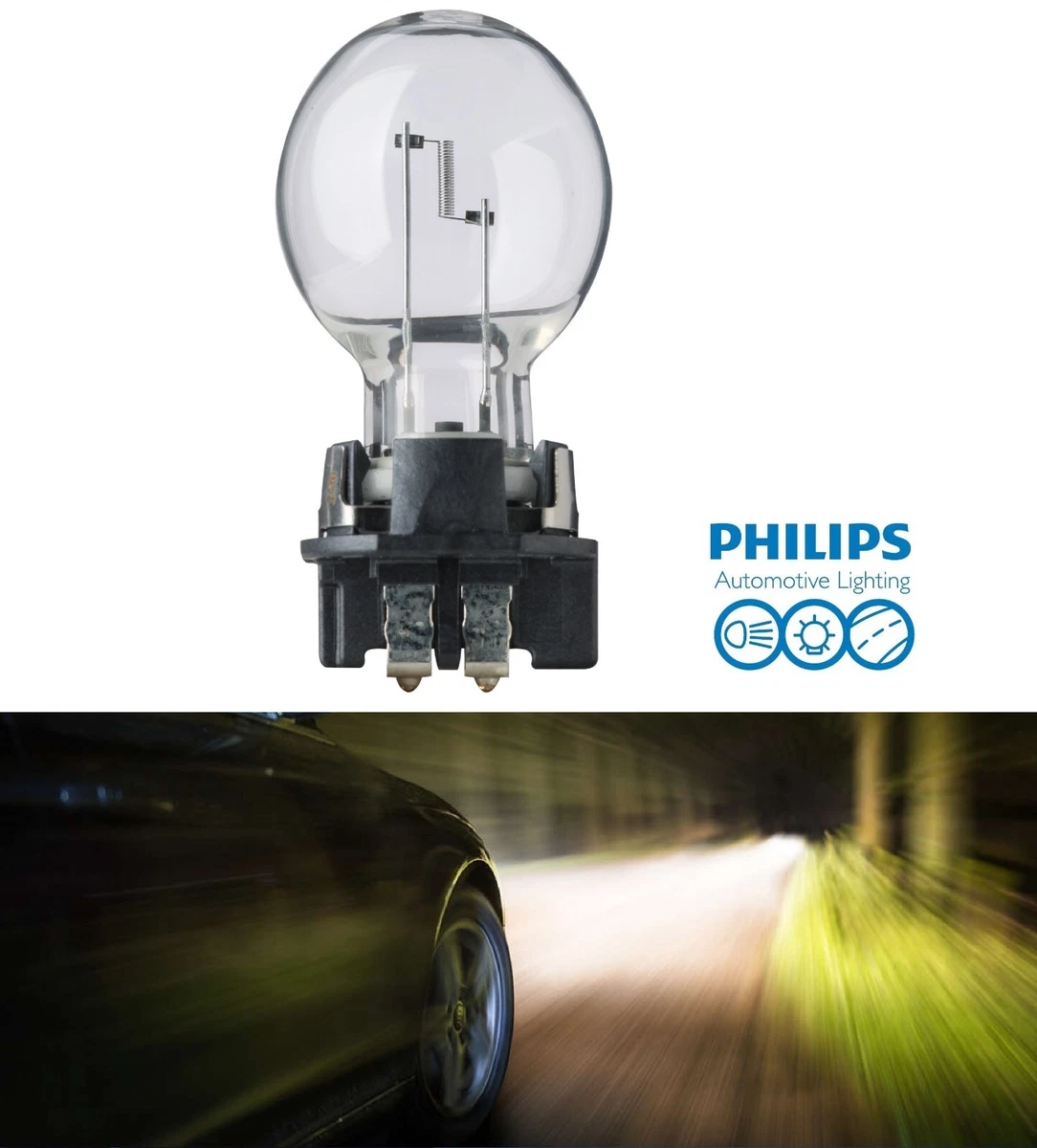 Philips PW16W 12177 16W One Bulb Stop Brake Light Replacement