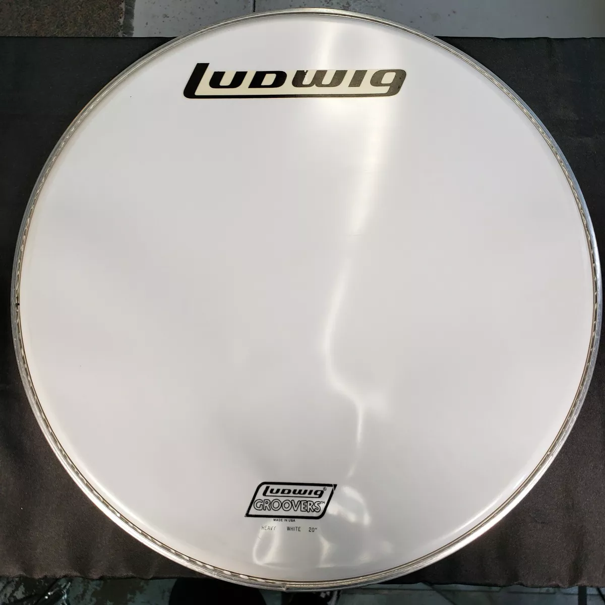 Ludwig resonant bass drum cheap head