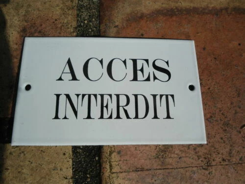 Rééditions de plaques émaillées publicitaires de collection signalisation