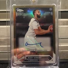 2023-24 Topps Chrome - Autographs Rudy Gobert #CG-RG Gold Refractor /50 (AU)