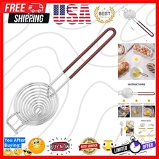 Egg Separator Egg Yolk White Separator Stainless Steel Egg White Yolk Sifting...
