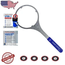 Heavy-Duty Water Filter Wrench for Whole House, 6.25" Alloy Steel, Easy Grip