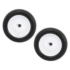 4.80/4.00-8 Solid Flat Free Wheelbarrow Tire Replacement