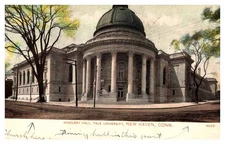 Postcard BUILDING SCENE New Haven Connecticut CT o/19 AP6627