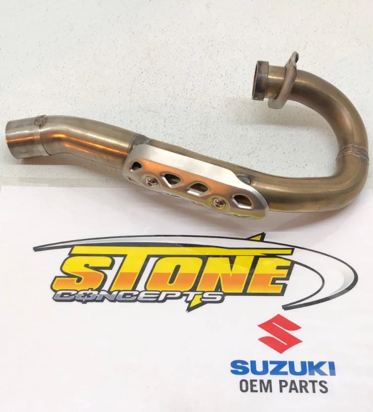 RMZ250 Exhaust Header Head Pipe OEM Suzuki RMZ 250 2019 2020 2021