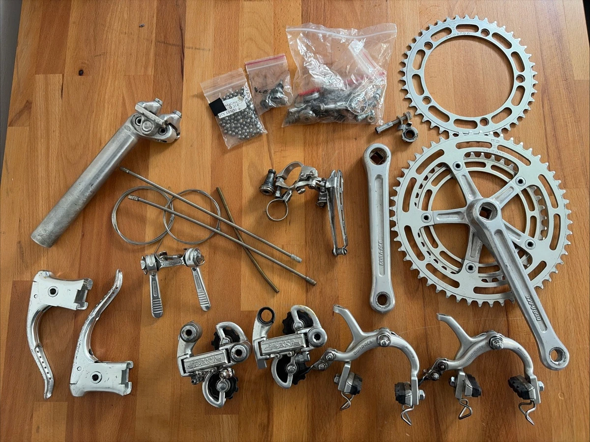 Shimano Dura Ace 7803 Long Cage Group set Ultegra Very Good Condition