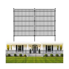 No Dig Garden Fence, Dog Fencing Outdoor for Yard, 10 Panels USA FAST SHIP