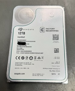 Seagate IronWolf 12TB 7.2K RPM SATA 6Gb/s 3.5" HDD - ST12000VN0007