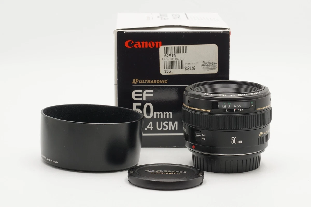 Canon EF f/1.4 50mm Camera Lenses for sale | eBay