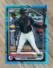 2024 Bowman Draft Adriel Radney Sky Blue /499 - #BD-136 Arizona Diamondbacks