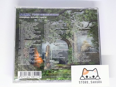 Sonic The Hedgehog Original Sound Track 3disc From Japan CD OST