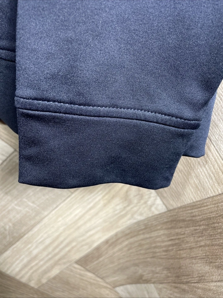 Base superior manga larga con cremallera en cuarto de golf DKNY azul marino talla grande Foto 2 de 4