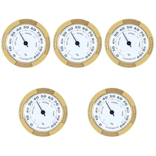 5 Pack Humidor Accessory Hygrometer Accessories Mechanical - Picture 1 of 12