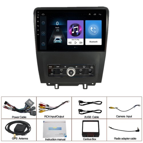 10" Android 10.1 Stereo Radio GPS Player For Ford Mustang GT 2010-2014 Manual AC - Bild 5 von 12