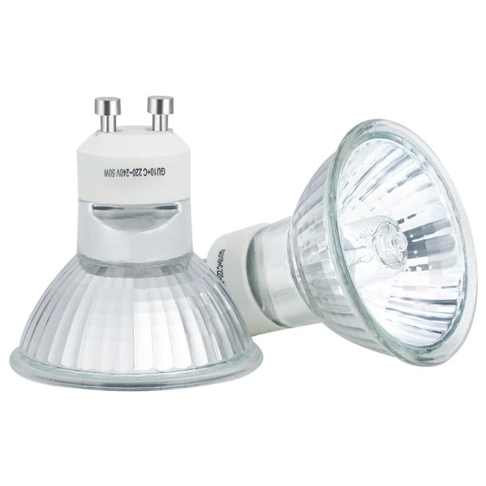 8 Pack Halogen Reflektor 50W GU10 220-240V warmweiß 3000K Glasabdeckung Lampe