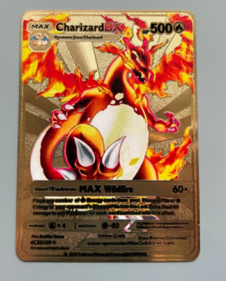 Charizard MAX Wildfire Pokemon Card (rare accessory)