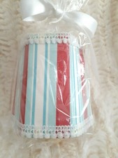 Red White Blue Stripe Night Light Baby Toddler Boy Nursery Bathroom USA NEW