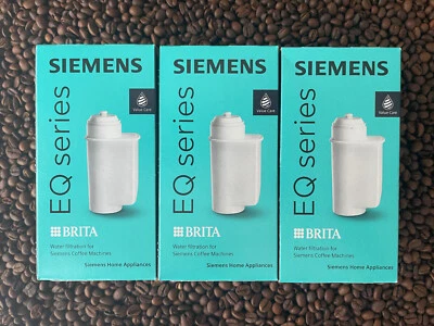 3 x SIEMENS ORIGINAL BRITA Intenza Filter TZ 70003 EQ.9, EQ.8, EQ.7, EQ.6, EQ.5
