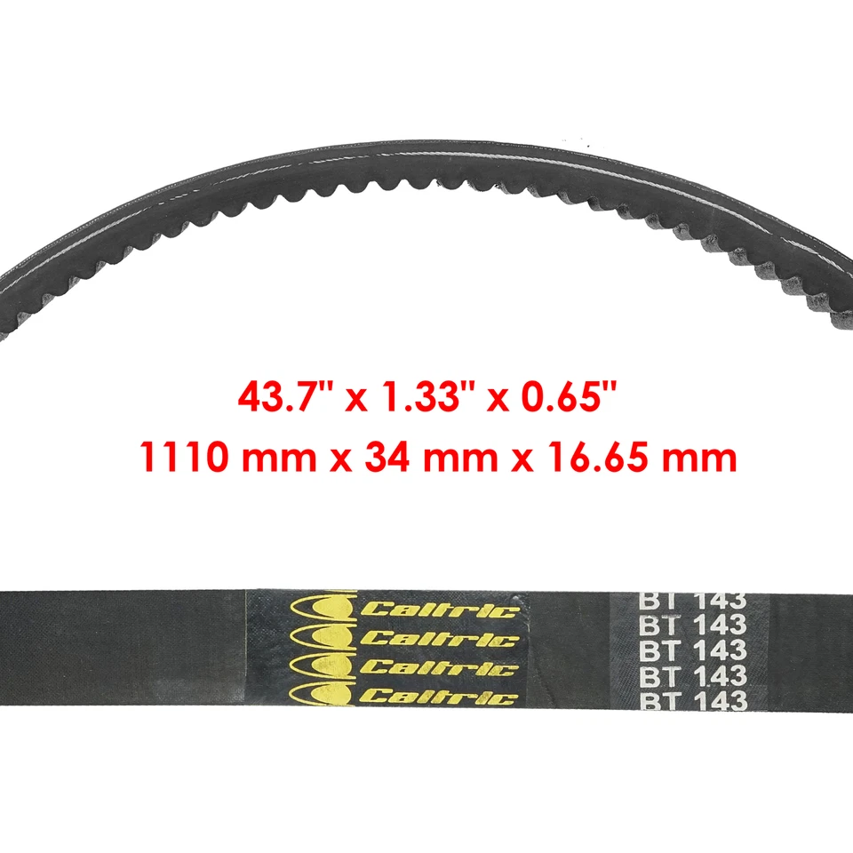 Correa de transmisión Caltric para Ski-Doo Mxz 550 F 2003-2008 / Mxz X 550 2006-2009 Foto 2 de 4