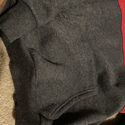Levis Hoodie Boys Medium Pullover Gray Sweatshirt logo heavy hooded school - Picture 6 of 8