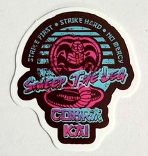Cobra Kai The Karate Kid Waterproof Vinyl Sticker