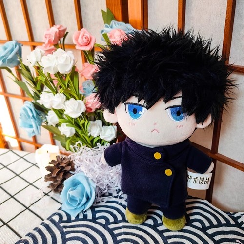 Anime Jujutsu Kaisen Plush Doll Ryomen Sukuna Fushiguro Megumi Plushie Toy Gifts - Picture 3 of 21