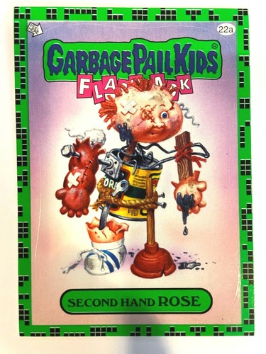 Pegatina/tarjeta verde Garbage Pail Kids GPK 2011 Flashback Serie 2 *Elige una* - Imagen 62 de 72