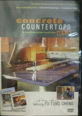 Concrete Countertops DIY, feat Fu-Tung Chen - DVD By Chen, Fu-Tung - VERY GOOD