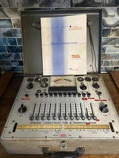 Eico Model 666 Dynamic Conductance Tube & Transistor Tester Testing w/ Papers