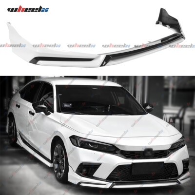Honda Civic 11Th FL5 TYPE R 23+ Carbon Fiber Front winglet Lip extensi