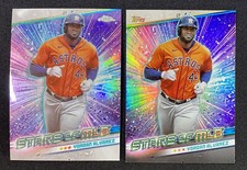 2024 Topps Series 1 Baseball Chrome & Stars of the MLB Yordan Alvarez #CSMLB-8