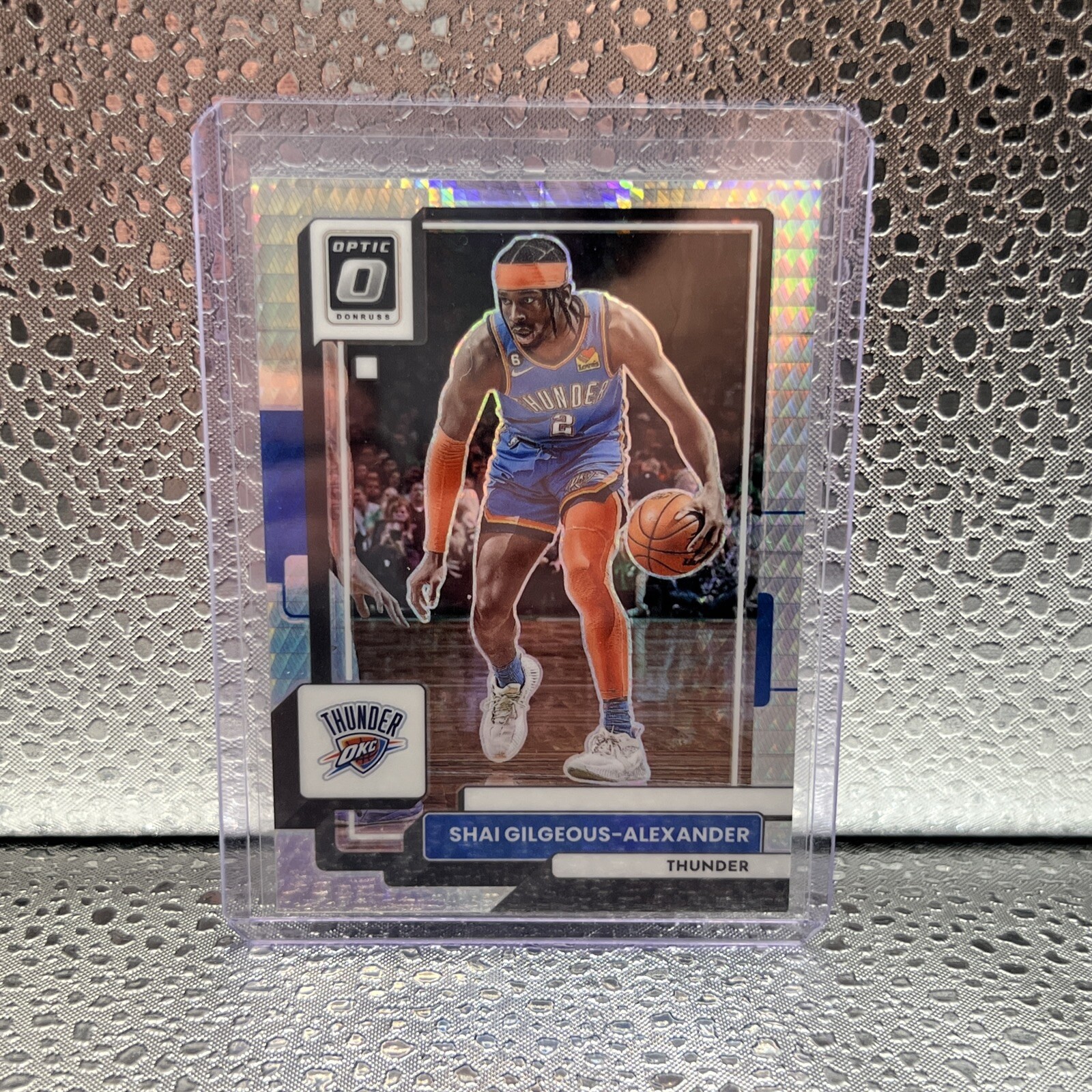 Shai Gilgeous-Alexander 2022-23 Donruss Optic #44 Lucky Envelopes Prizm 5/8 SSP