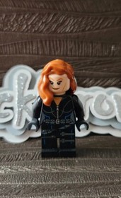 LEGO MARVEL SUPER HEROES 6869 BLACK WIDOW AVENGERS NATASHA ROMANOVA MINIFIGURE