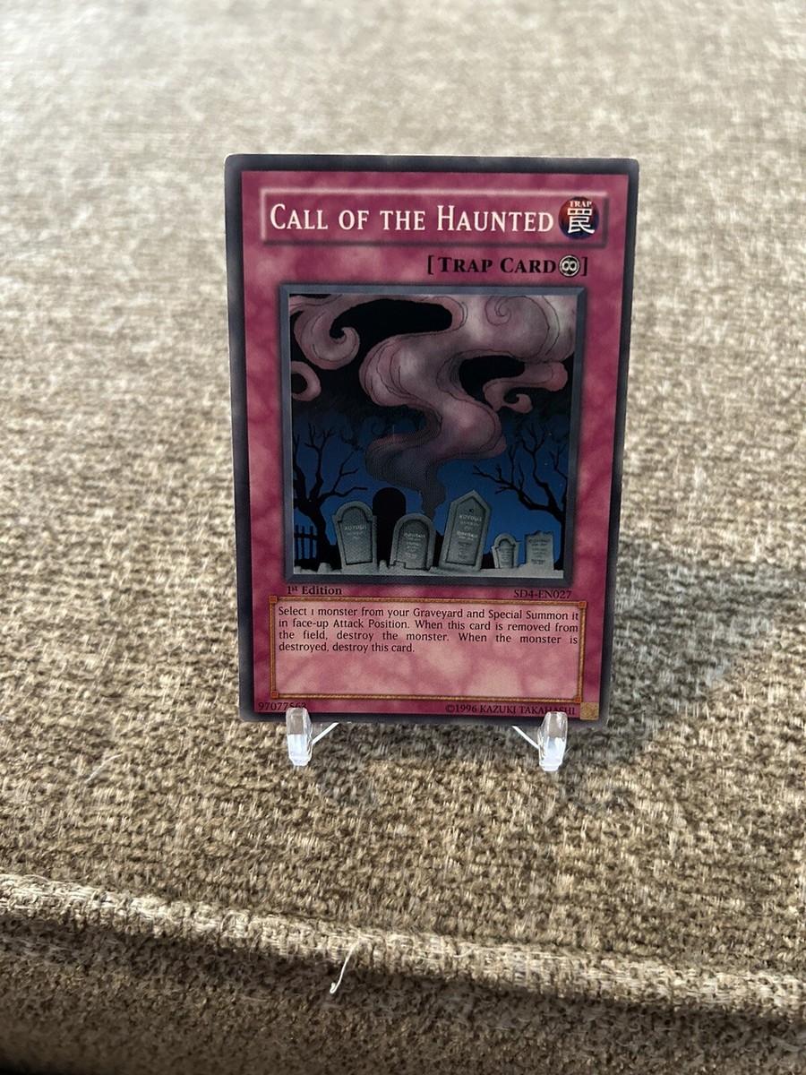 1996 Yugioh Call Of The Haunted 1st EDITION SD4-EN027 | eBay