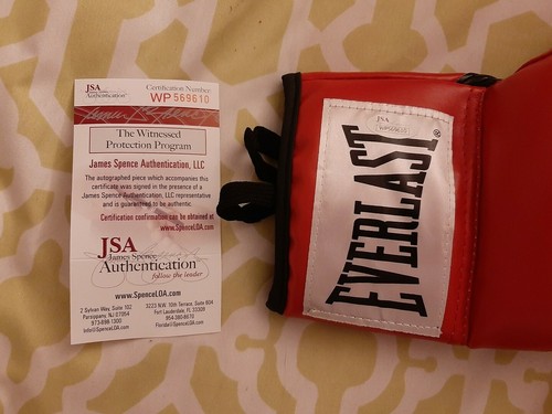 Julio Cesar Chavez signed autographed Everlast boxing glove JSA COA #WP569610 - Picture 3 of 3