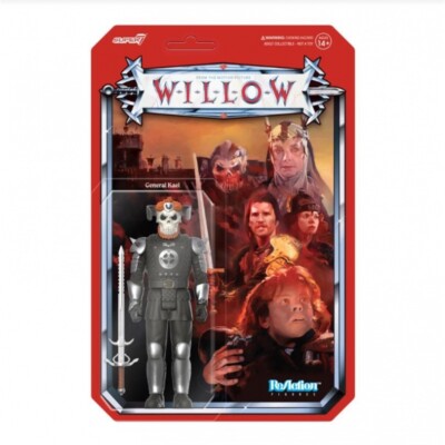 Willow General Kael Super7 ReAction Figur 3,75'' Wave 2 Neu