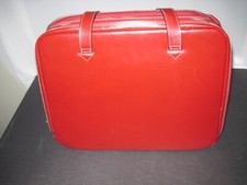 McKlein Leather Briefcase STUNNING Red Laptop...