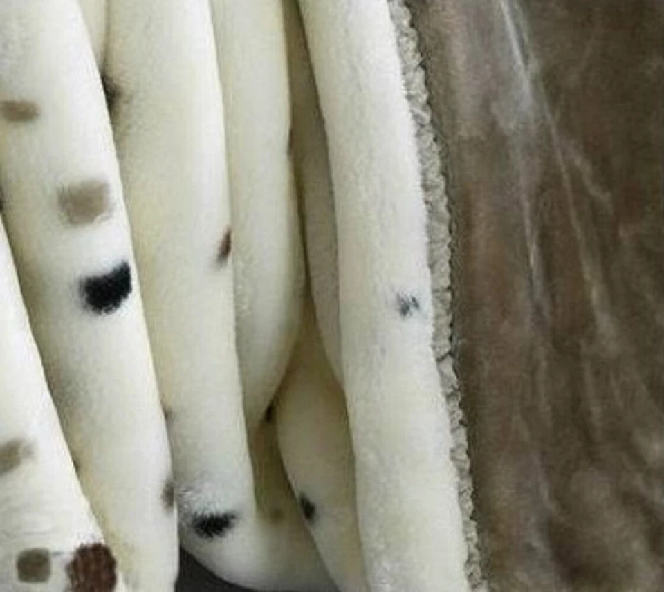 Korean  Mink Fleece Organic King Blanket, 2 Ply Reversible Silky Soft Plush Warm - Image 4 of 4