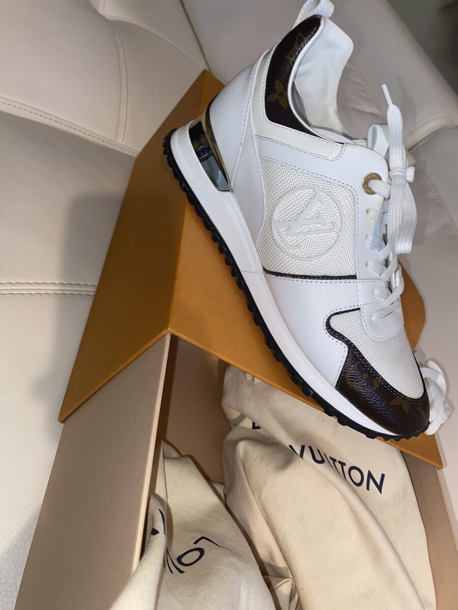 Louis Vuitton 1ABFD2 Run Away Sneaker , Beige, 8