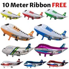 Airplane Balloons Kids Aeroplane Flying Jet Birthday Helium Ballons Decoration
