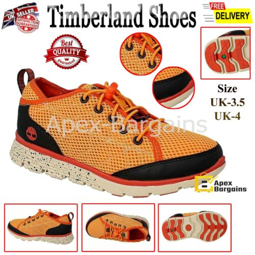 Timberland Juniors Glidden Camp Unisex Trainers Shoes Sneakers A174Z UK 3.5 UK 4 - 第 1/5 張圖片