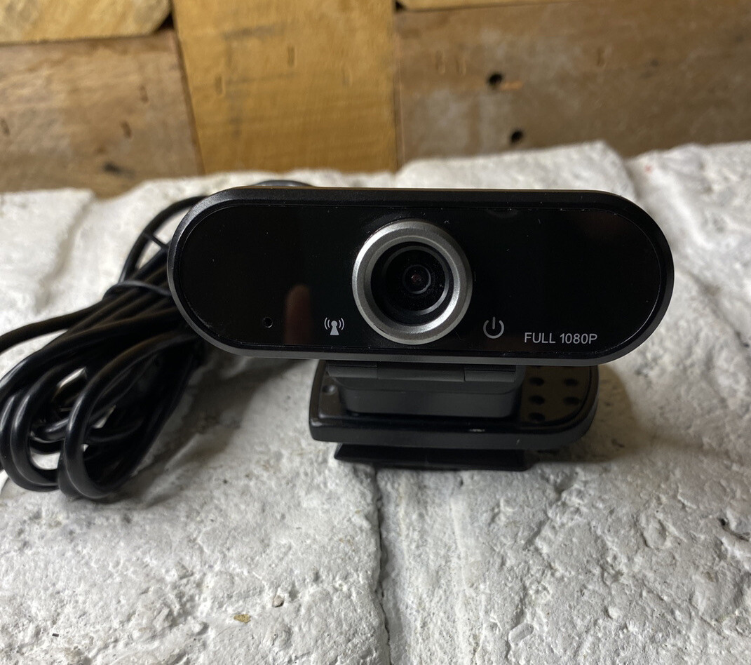 Webcam 1080P Full HD Plug & Play w/ Noise reduction mic;Perfect for Streaming-image
