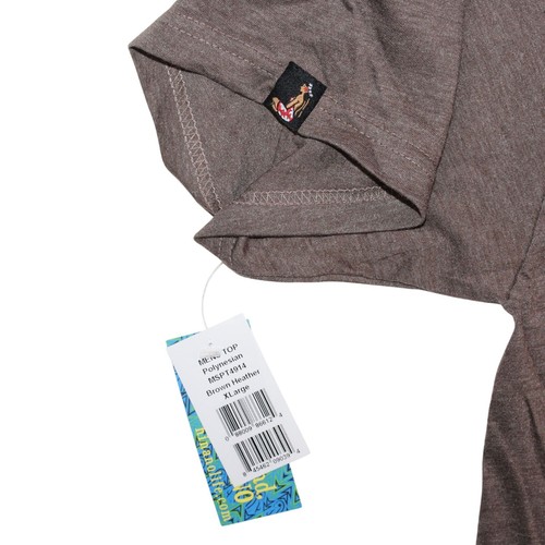 NUEVO CON ETIQUETAS Camiseta Hinano XL Tahití Cerveza Marrón Brezo Gráfico Cuello Redondo Mezcla Tela - Imagen 10 de 11