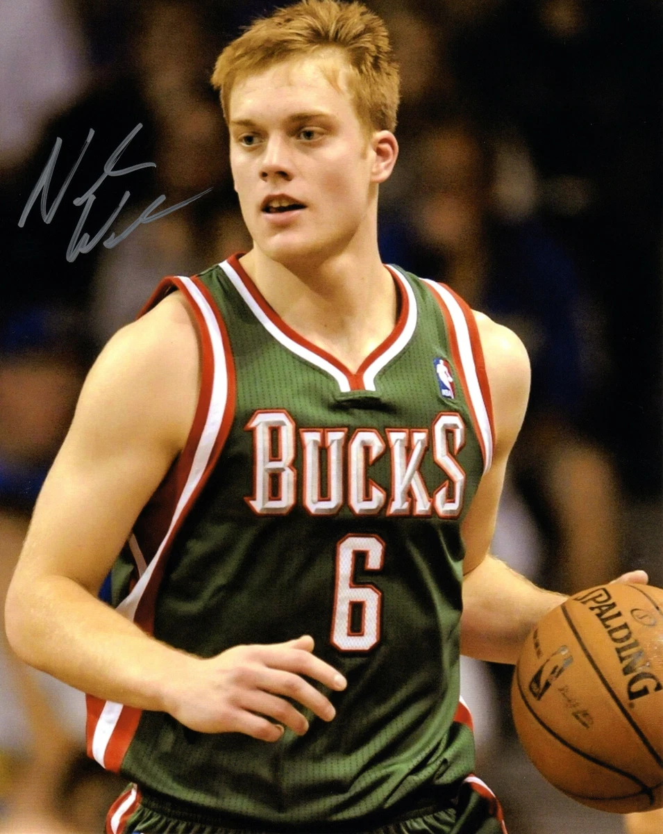 NATE WOLTERS SIGNED 8X10 AUTOGRAPHED PHOTO MILWAUKEE BUCKS BASKETBALL AUTO  | eBay