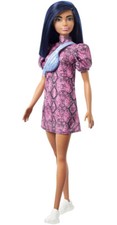 NEW Mattel Barbie Doll: (2020) GHW57 #143 Fashionistas - Fuschia Snake Print