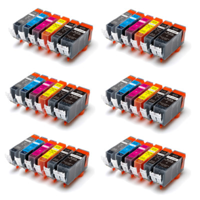 36 Ink Combo Pack + Chip Use For Canon PGI-225 CLI-226 MG6120 - Foto 5