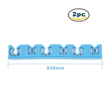 2Pc Silicone Detachale Rack Slot for Surgery Sterilization Tray Disinfection Box